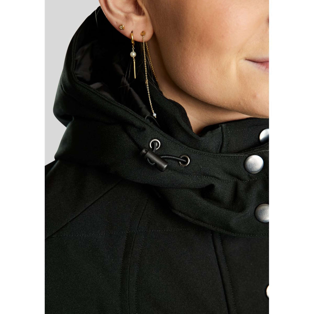 Montar Jacket Dicte Long Water resistant Black