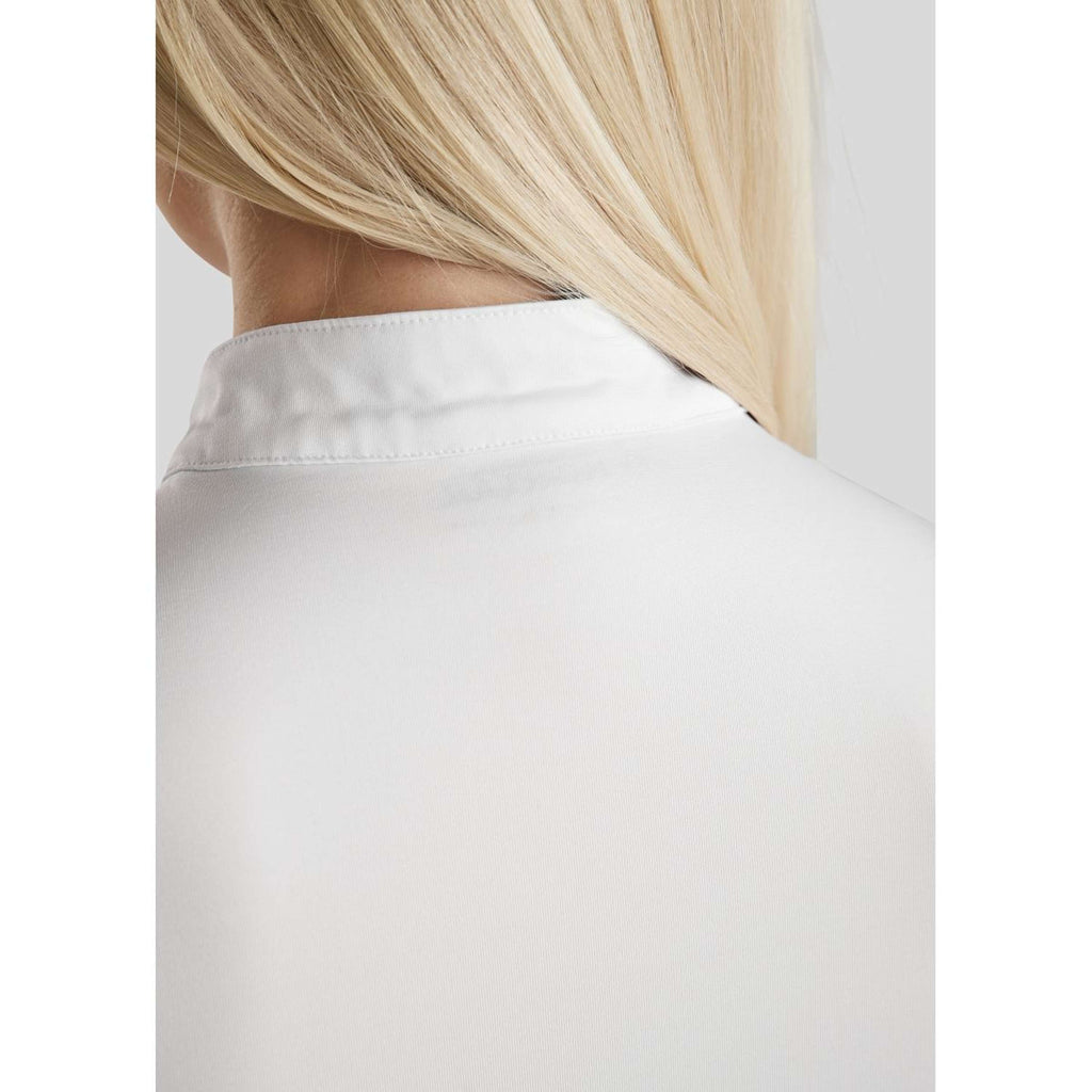 Montar Poloshirt Everly Crystal Logo White