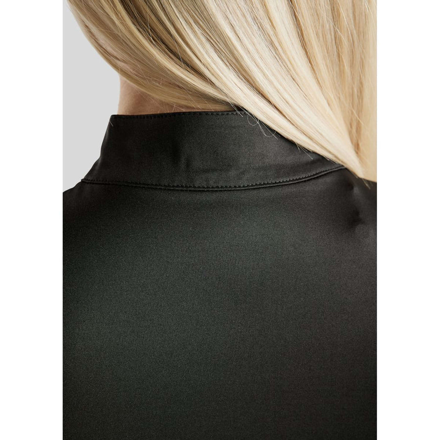 Montar Poloshirt Everly Crystal Logo Black