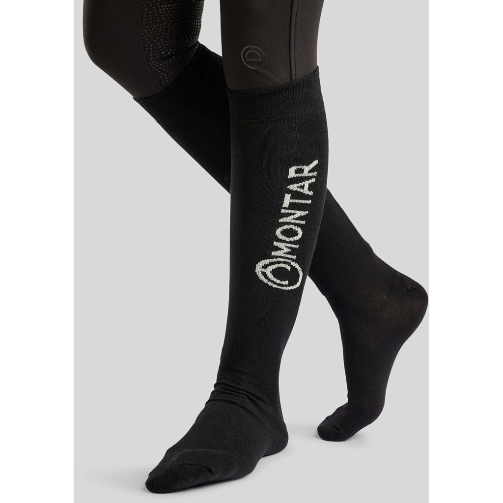 Montar Socks with the Logo Black