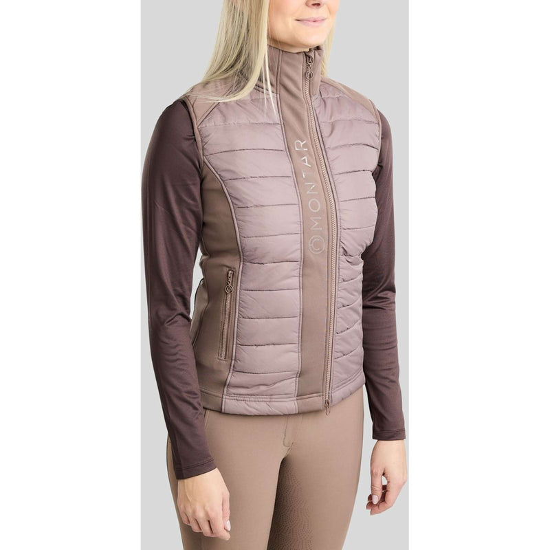 Montar Bodywarmer Emma Quilt Nougat Brown