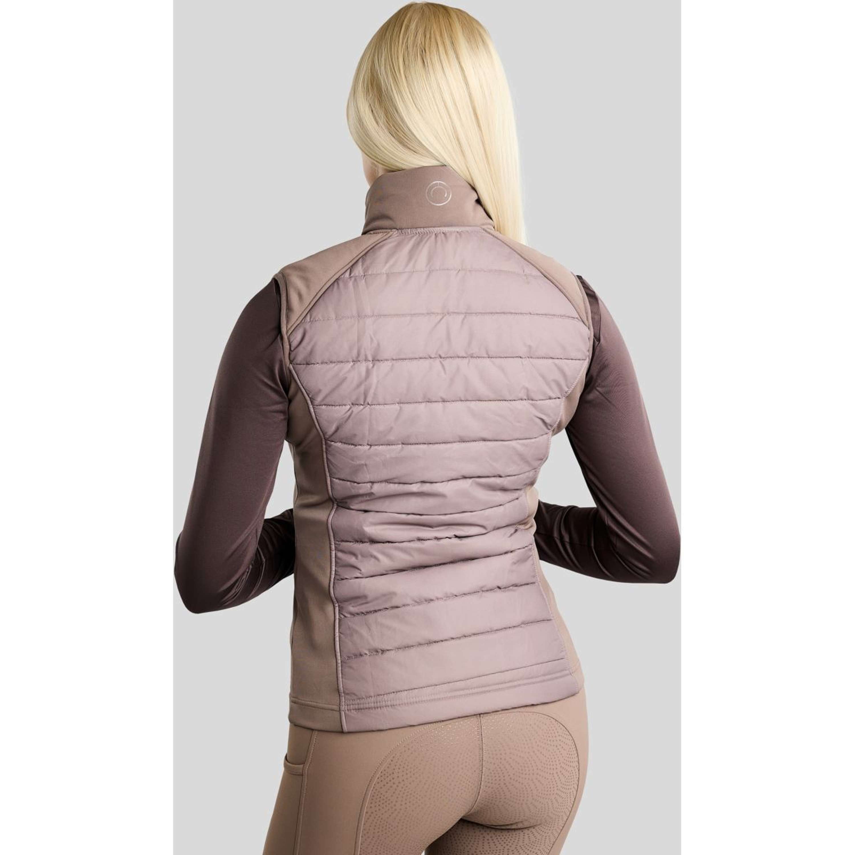 Montar Bodywarmer Emma Quilt Nougat Brown