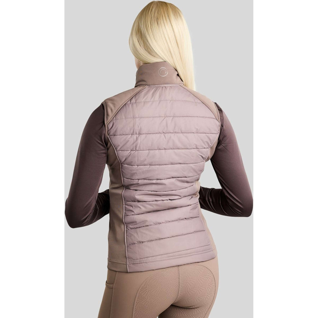Montar Bodywarmer Emma Quilt Nougat Brown