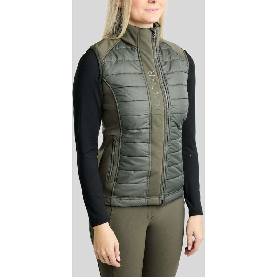 Montar Bodywarmer Emma Quilt Forest Green