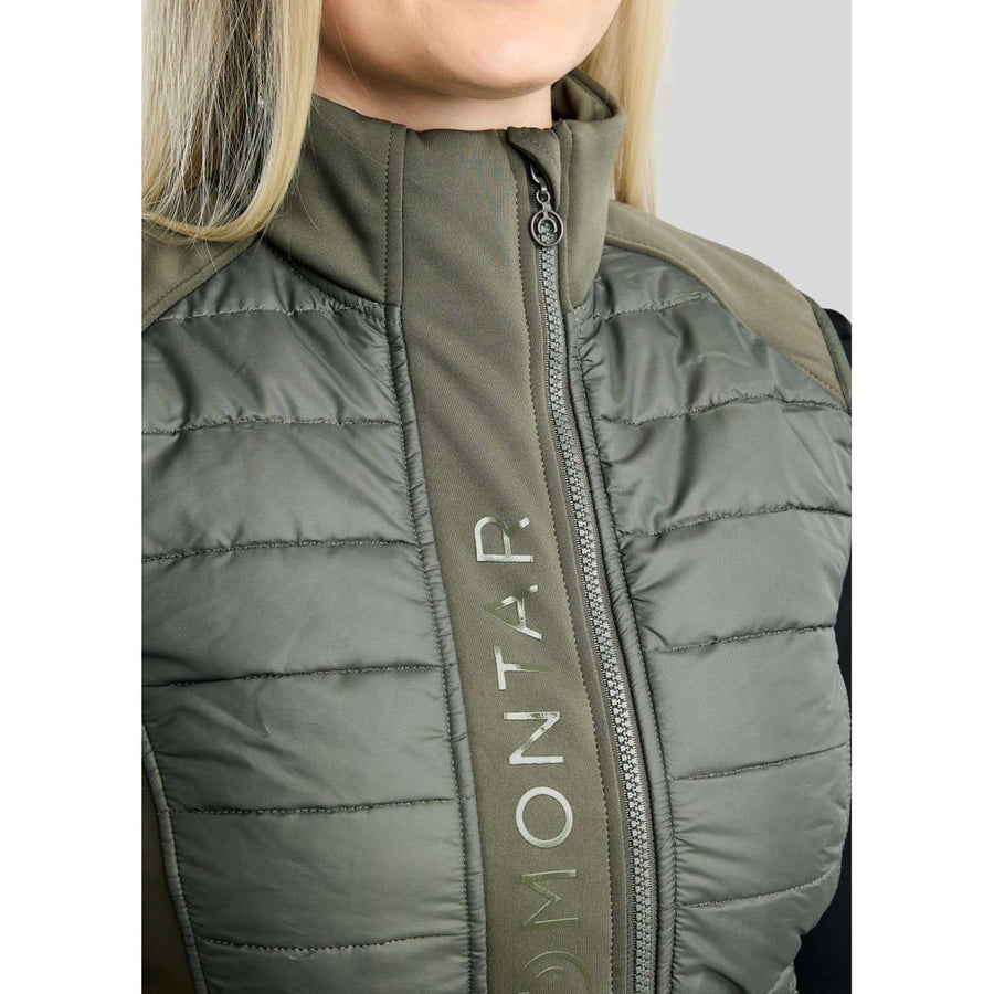 Montar Bodywarmer Emma Quilt Forest Green
