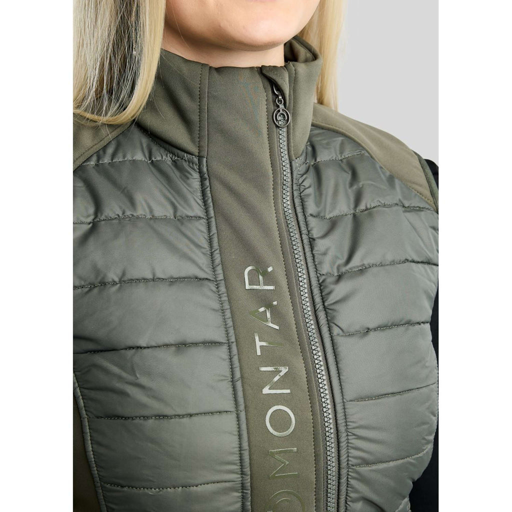 Montar Bodywarmer Emma Quilt Forest Green
