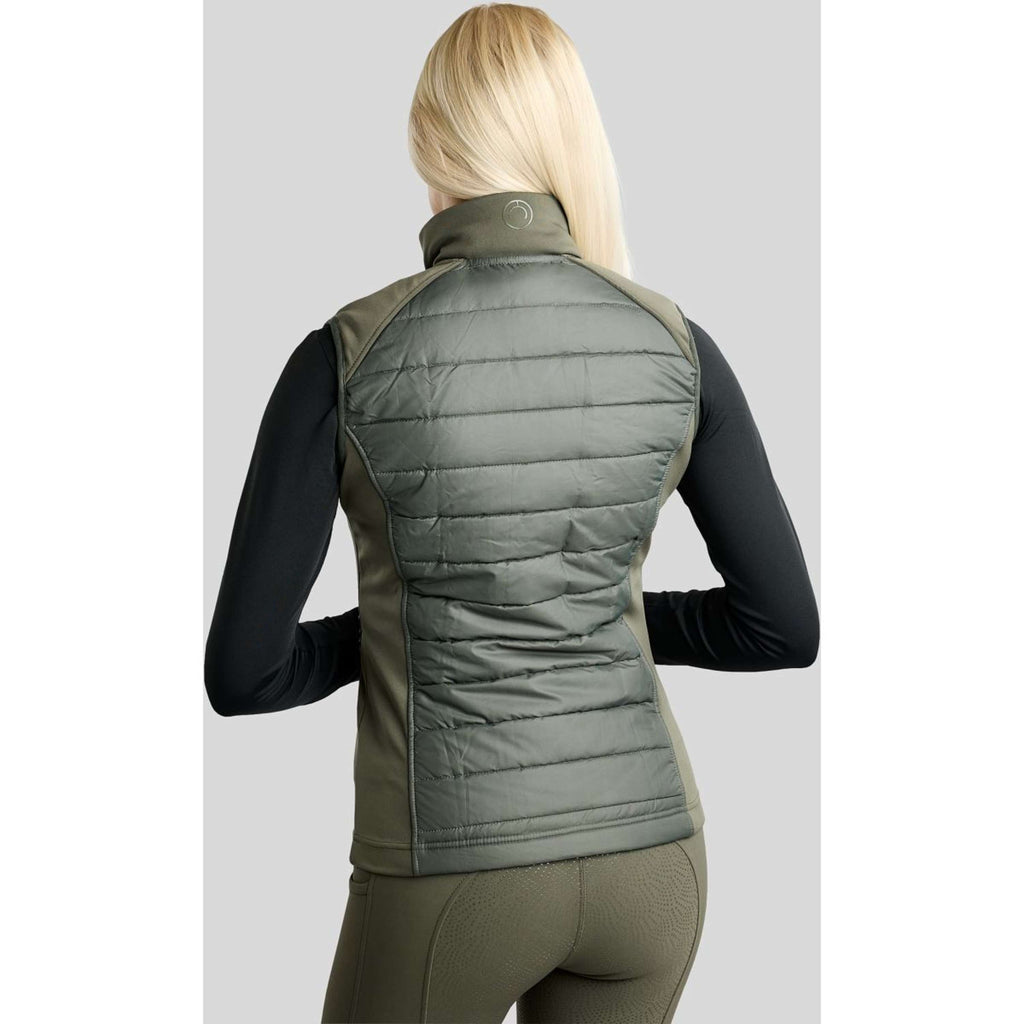 Montar Bodywarmer Emma Quilt Forest Green