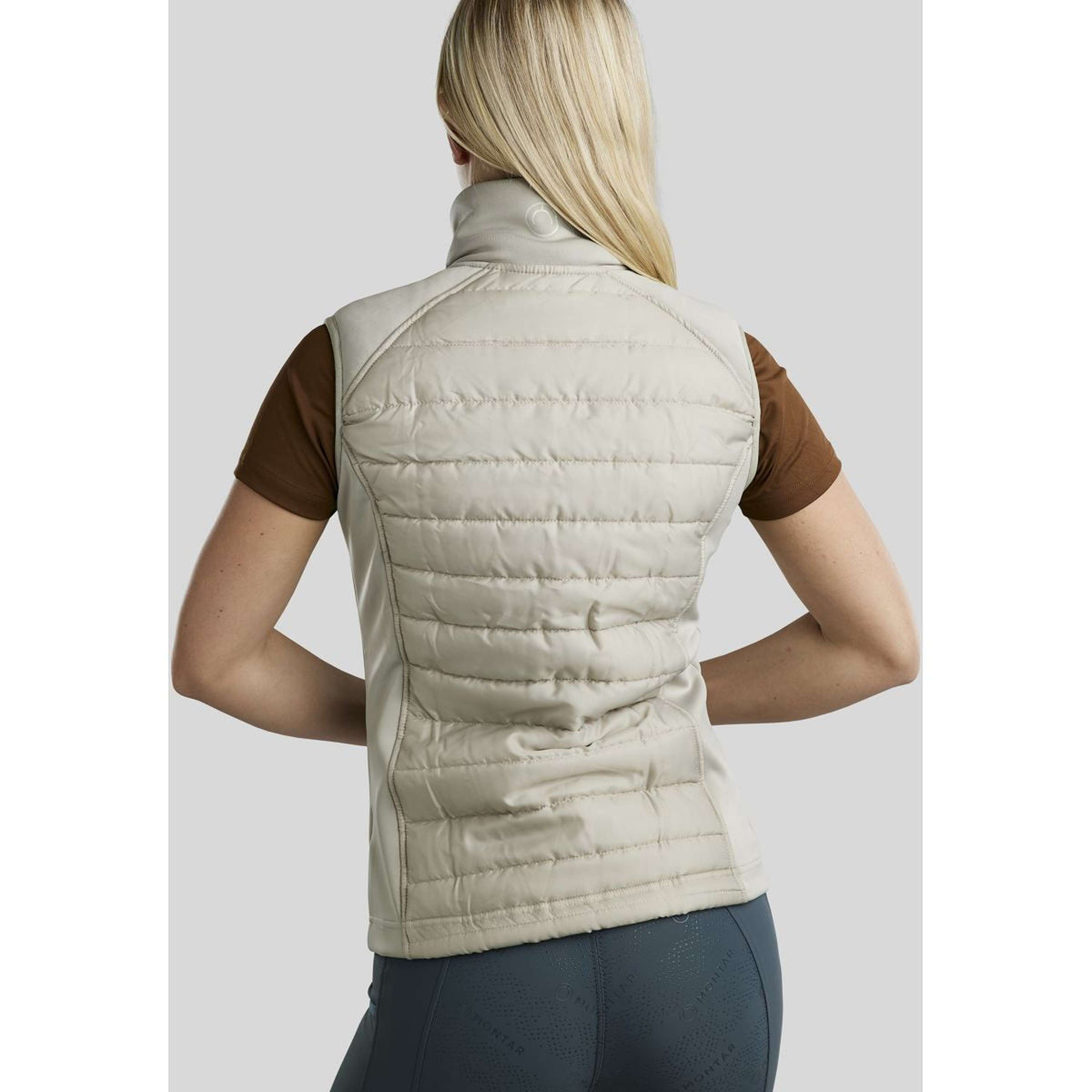 Montar Bodywarmer Emma Silver Grey