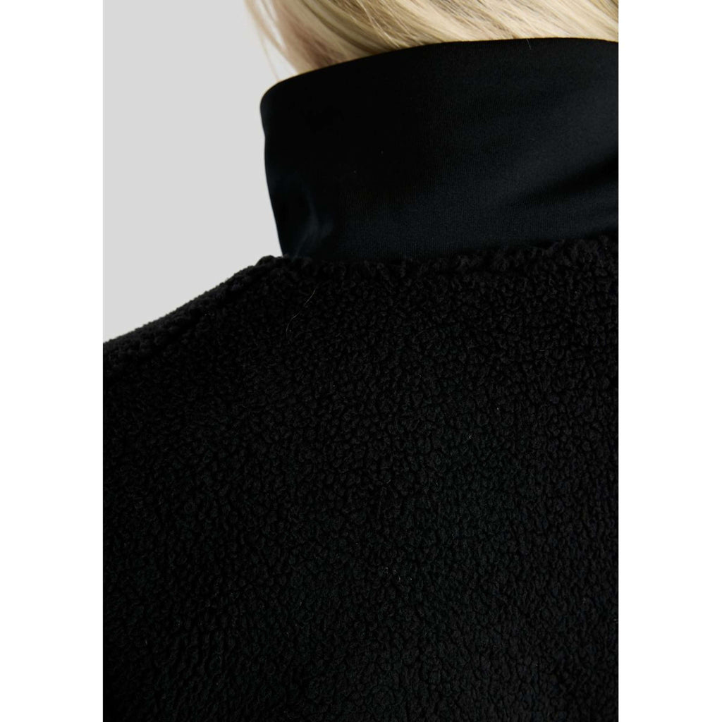 Montar Bodywarmer MoEbba Teddy Pile Golden Quartz Black