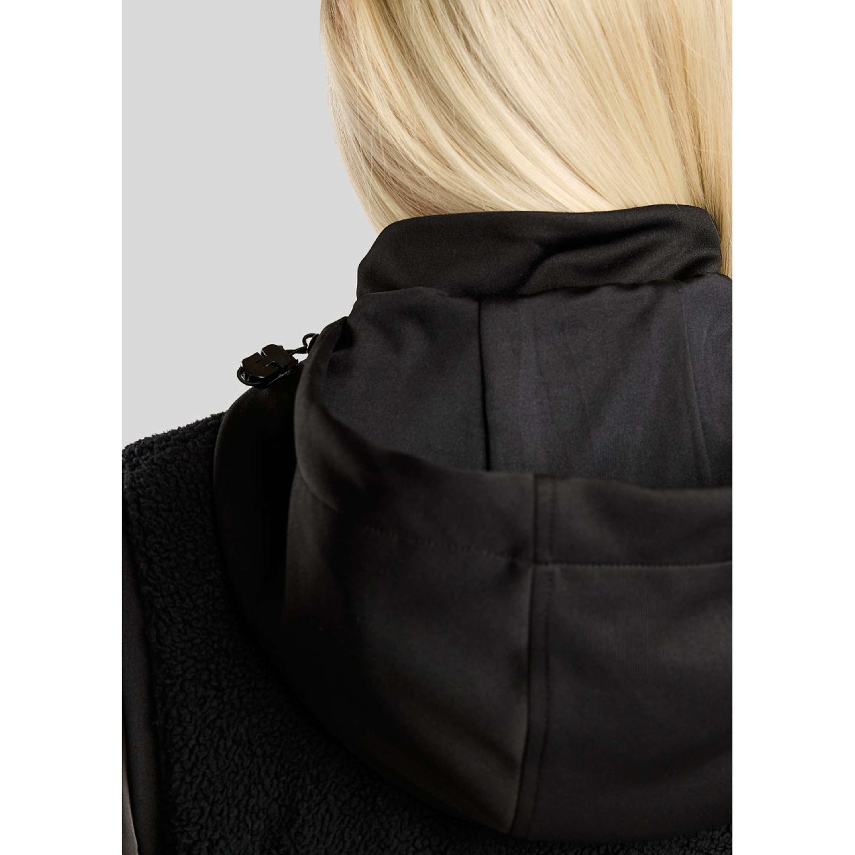 Montar Bodywarmer MoMay Teddy Black