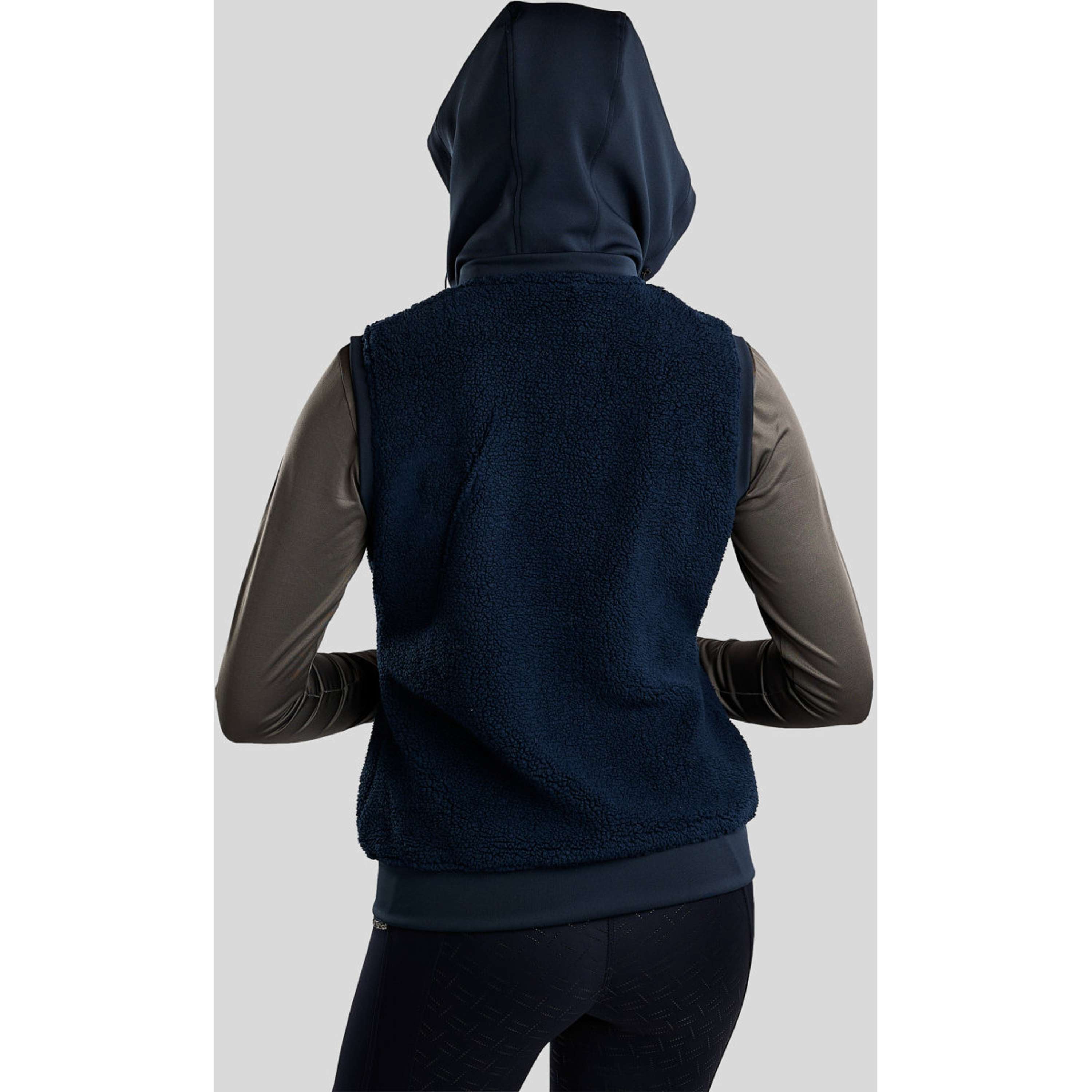 Montar Bodywarmer MoMay Teddy Navy