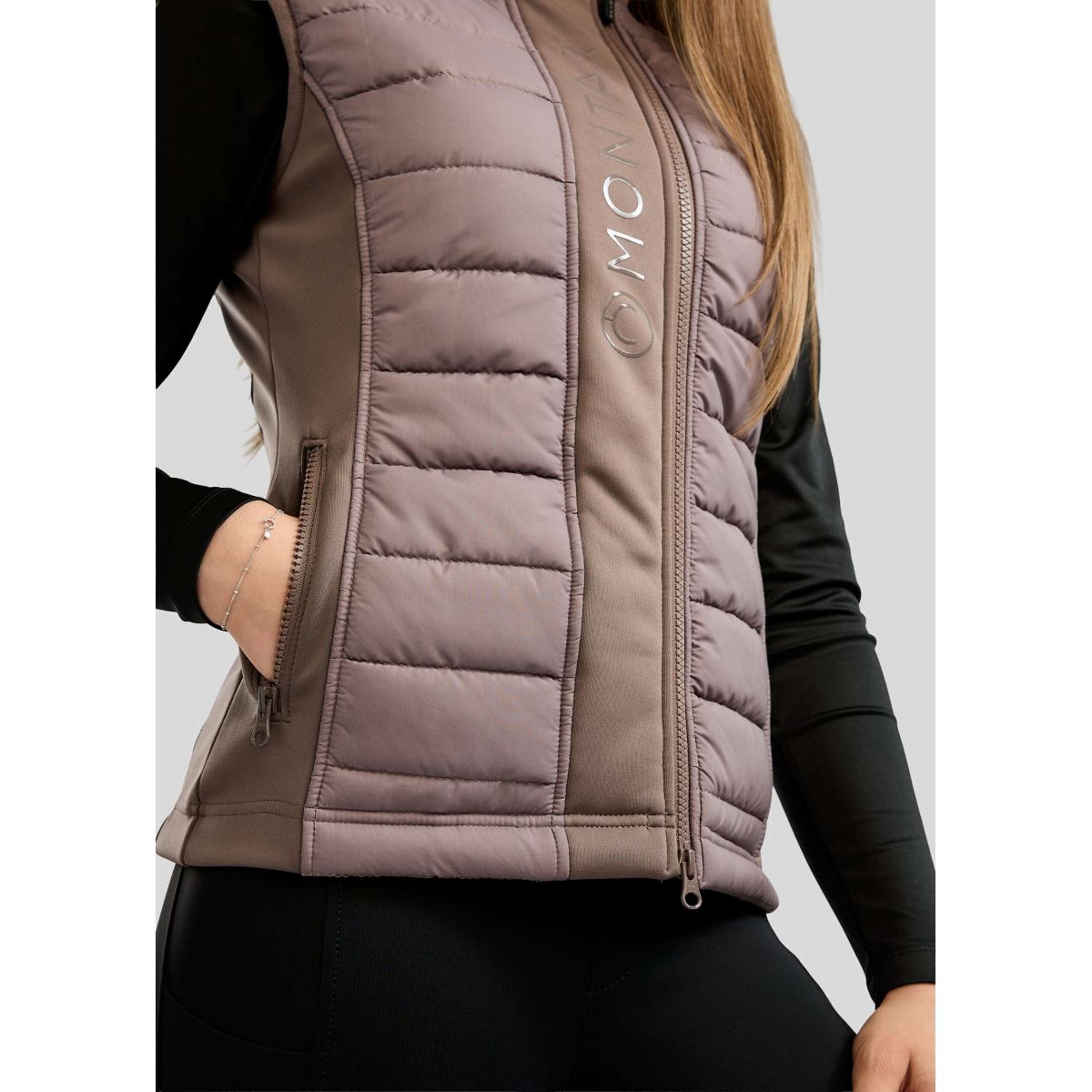 Montar Bodywarmer Emma Quilt Kids Nougat Brown