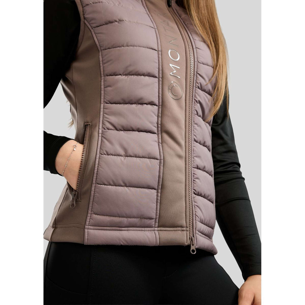 Montar Bodywarmer Emma Quilt Kids Nougat Brown