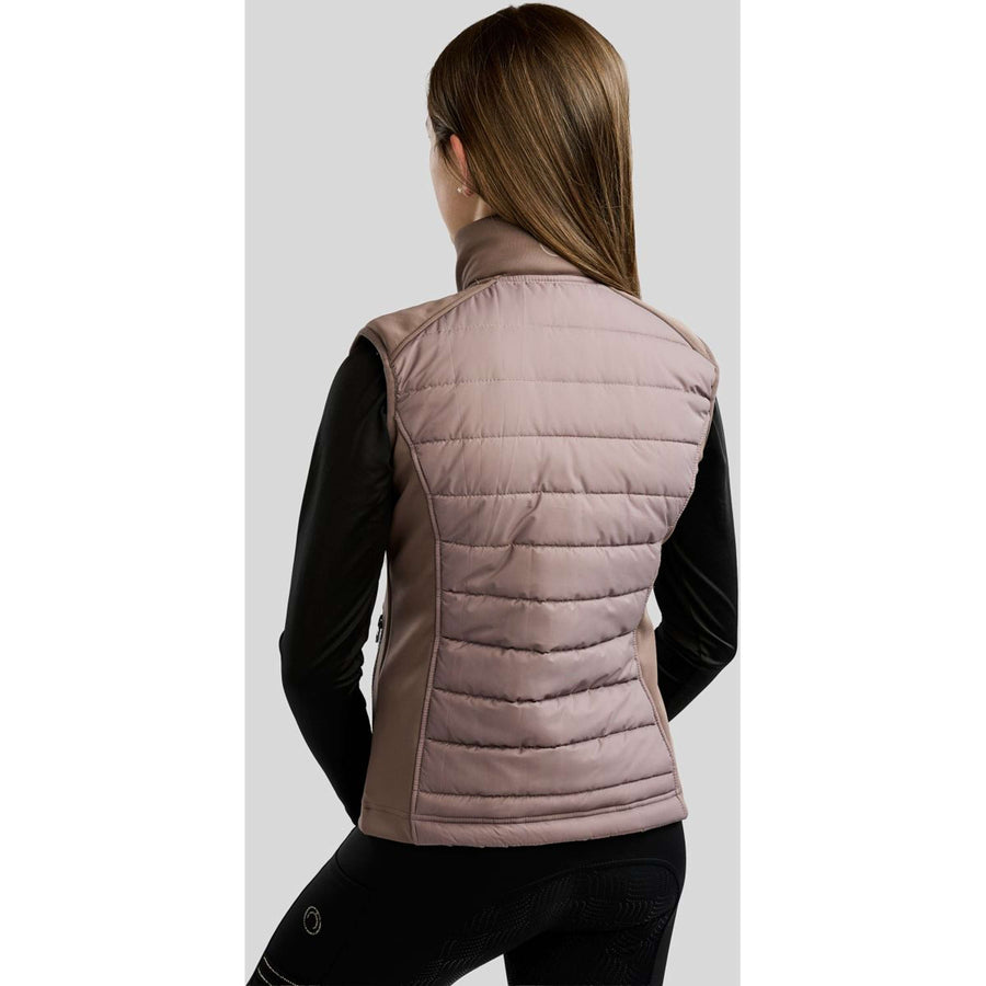 Montar Bodywarmer Emma Quilt Kids Nougat Brown