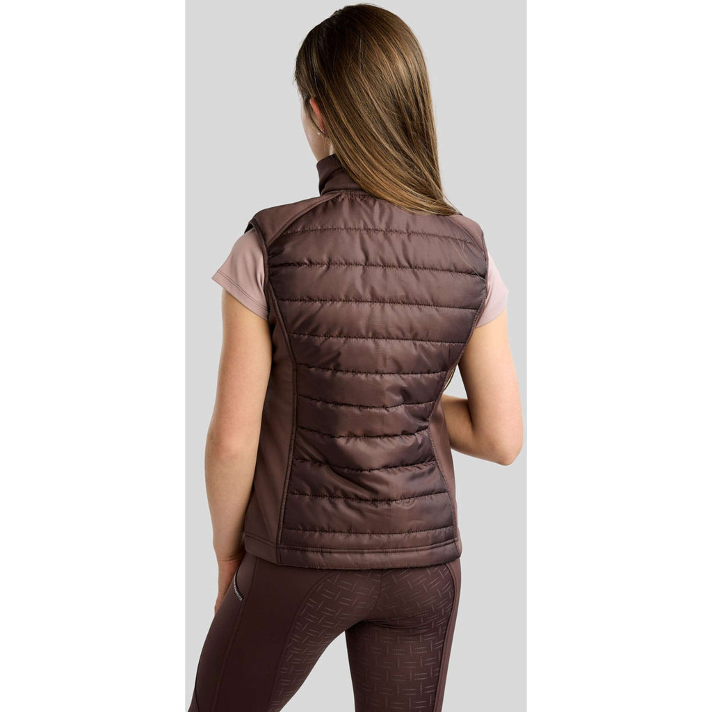 Montar Bodywarmer Emma Quilt Kids Black Peony