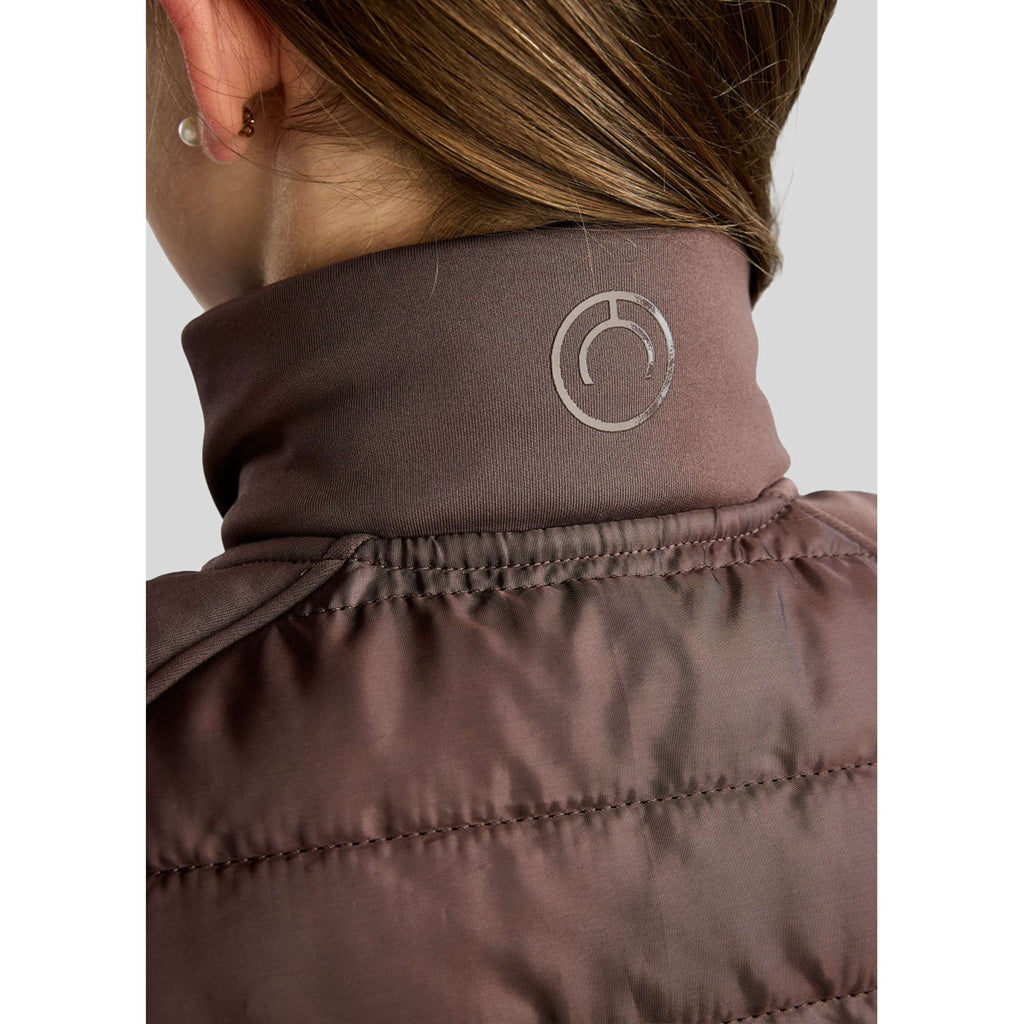 Montar Bodywarmer Emma Quilt Kids Black Peony