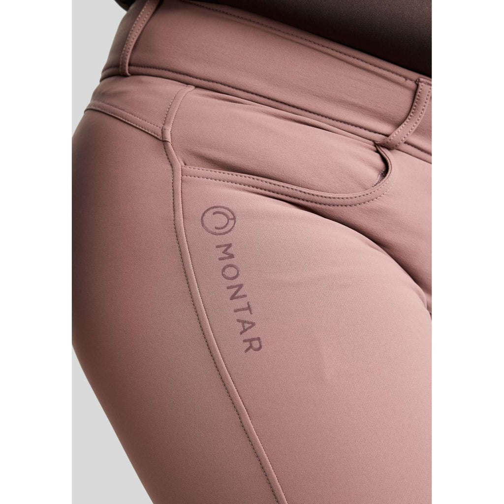 Montar Breeches Ess Megan Highwaist Curve Dusty Rose