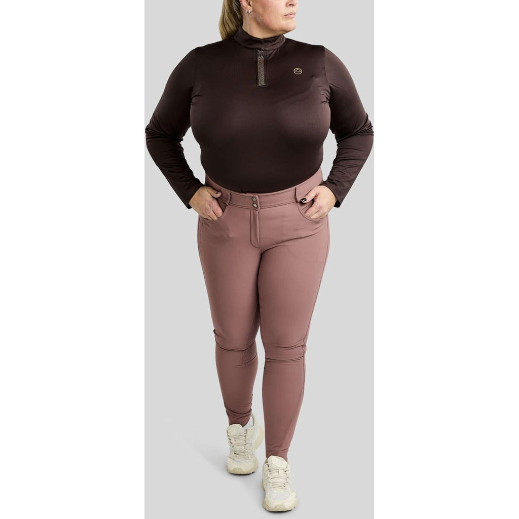 Montar Breeches Ess Megan Highwaist Curve Dusty Rose