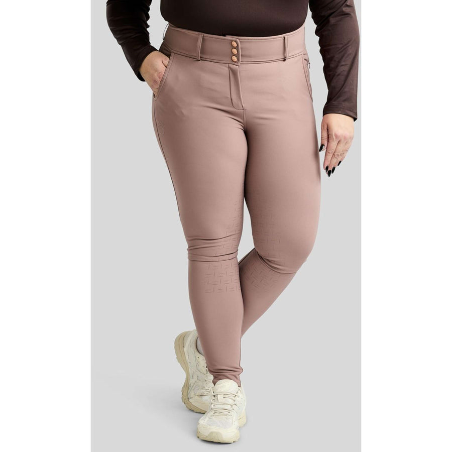 Montar Breeches Briella Curve Dusty Rose