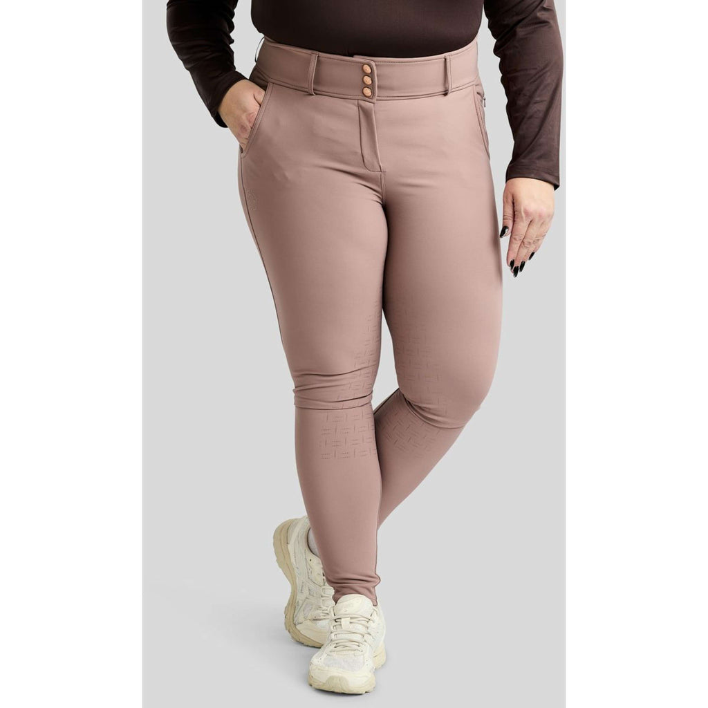 Montar Breeches Briella Curve Dusty Rose