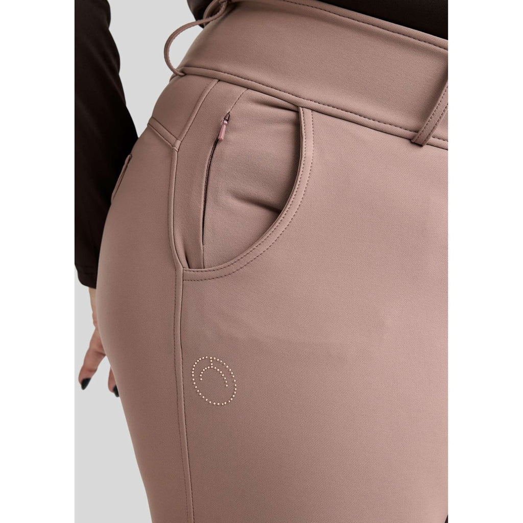 Montar Breeches Briella Curve Dusty Rose