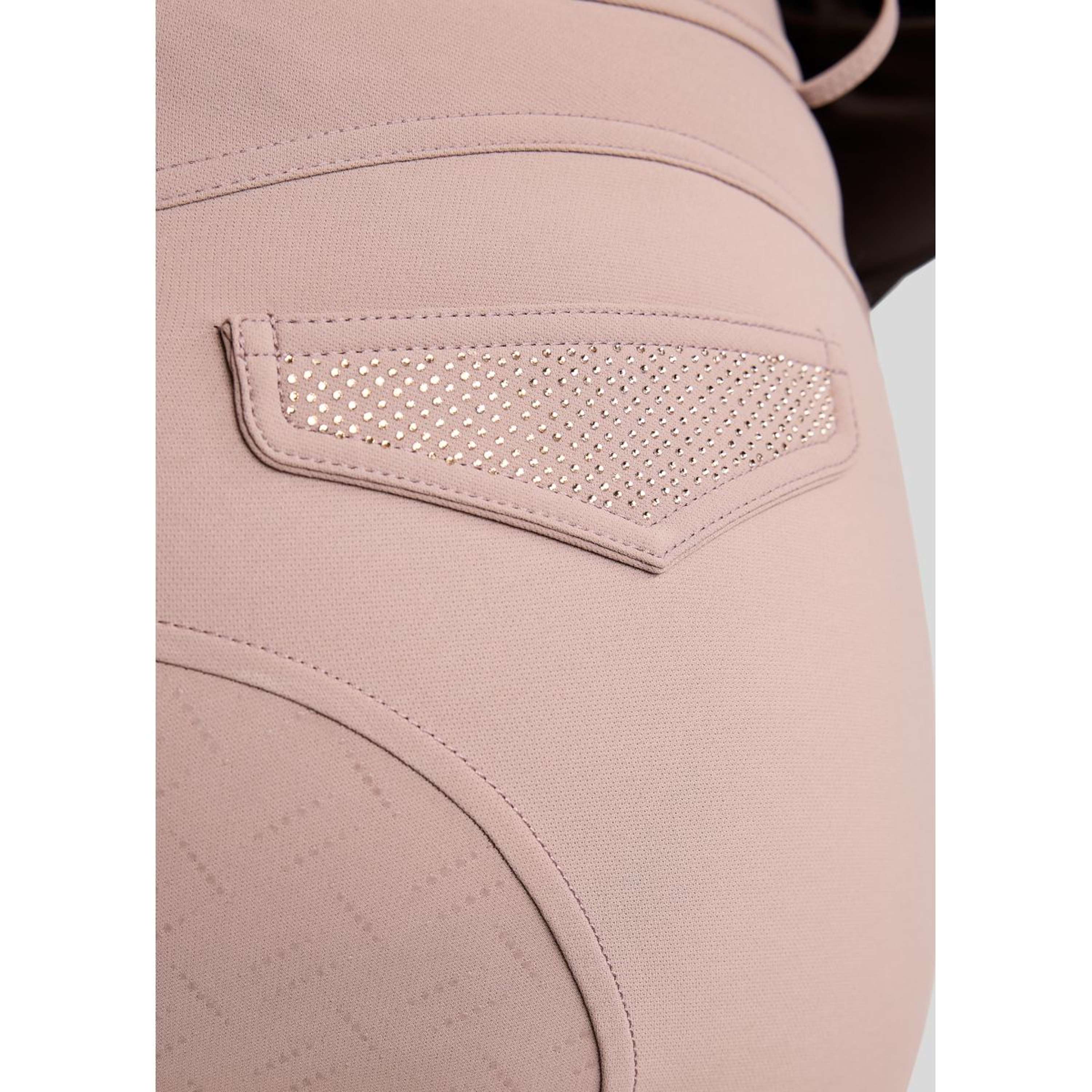 Montar Breeches Briella Curve Dusty Rose
