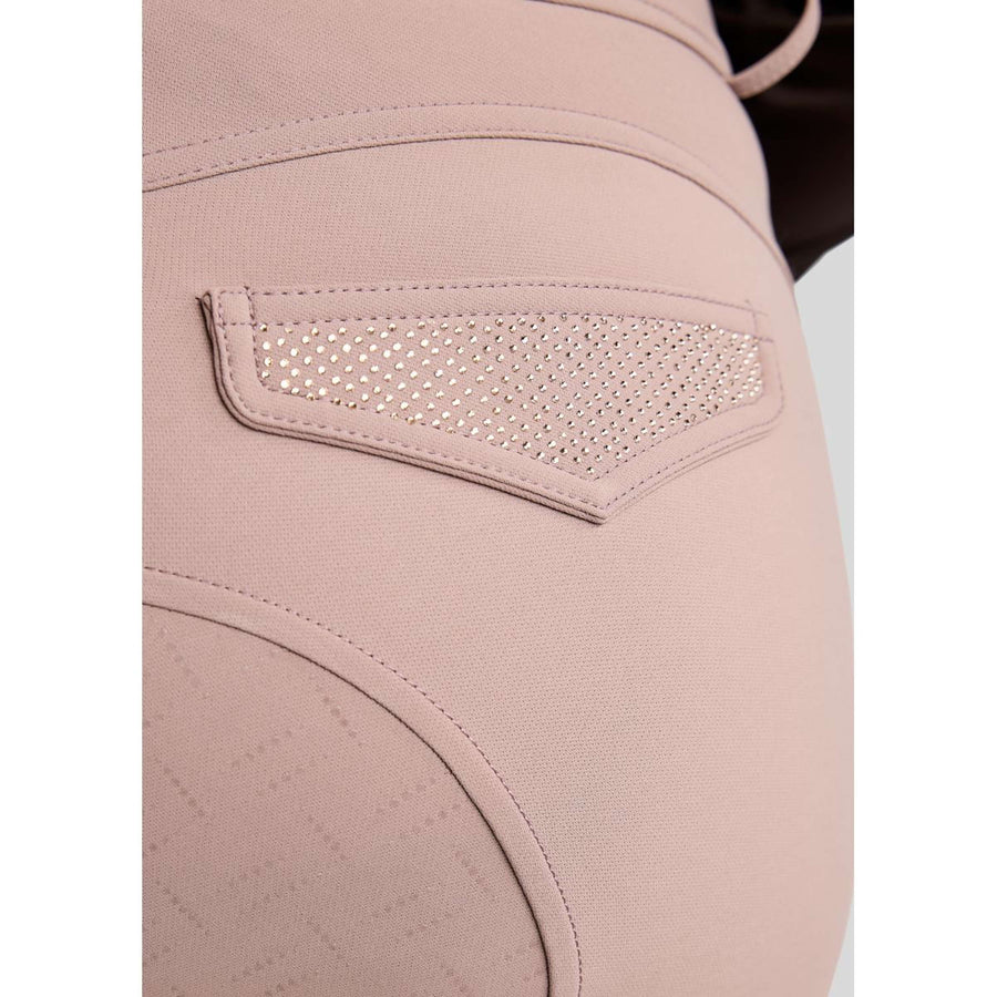 Montar Breeches Briella Curve Dusty Rose