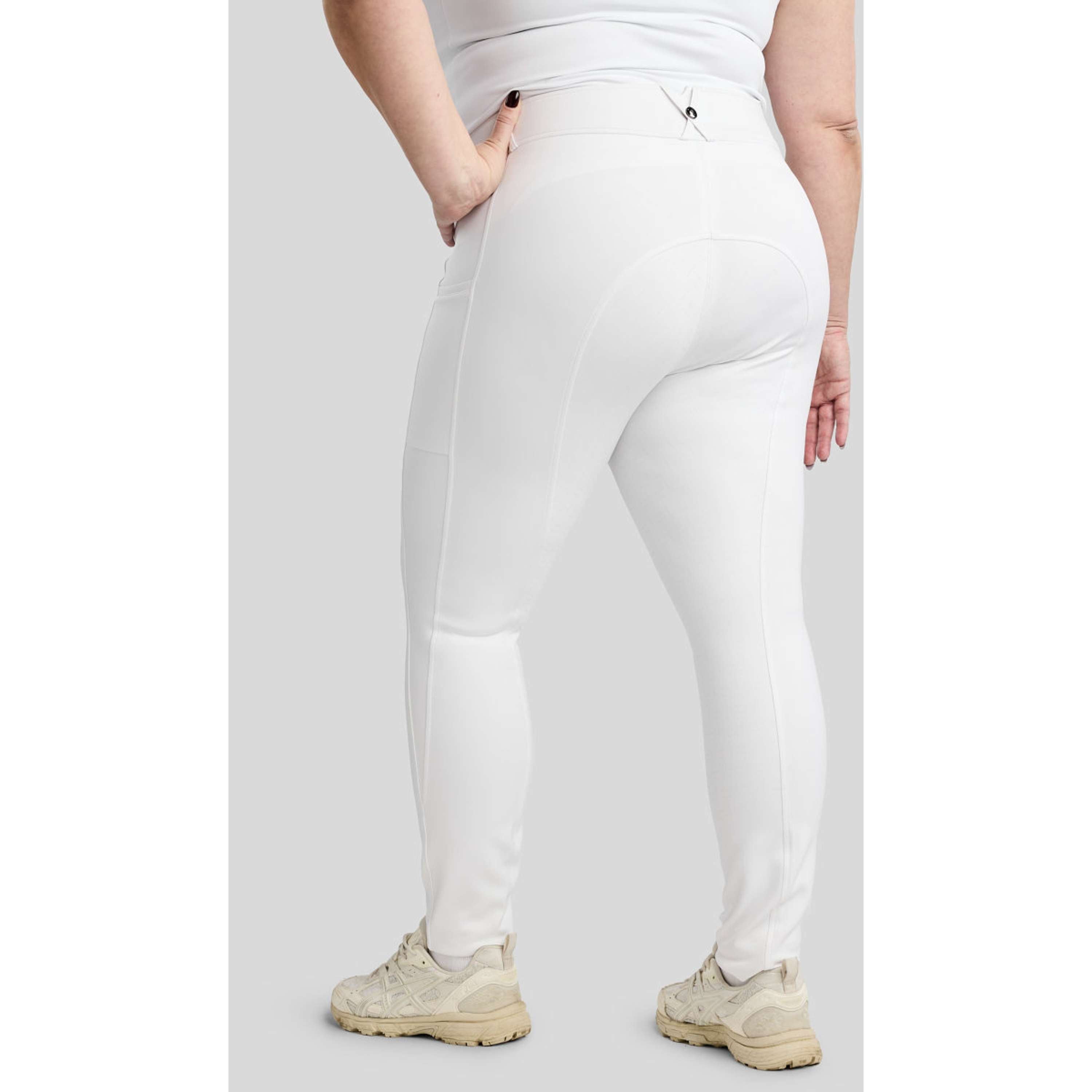 Montar Breeches MoFlair 360 Performance Curve White