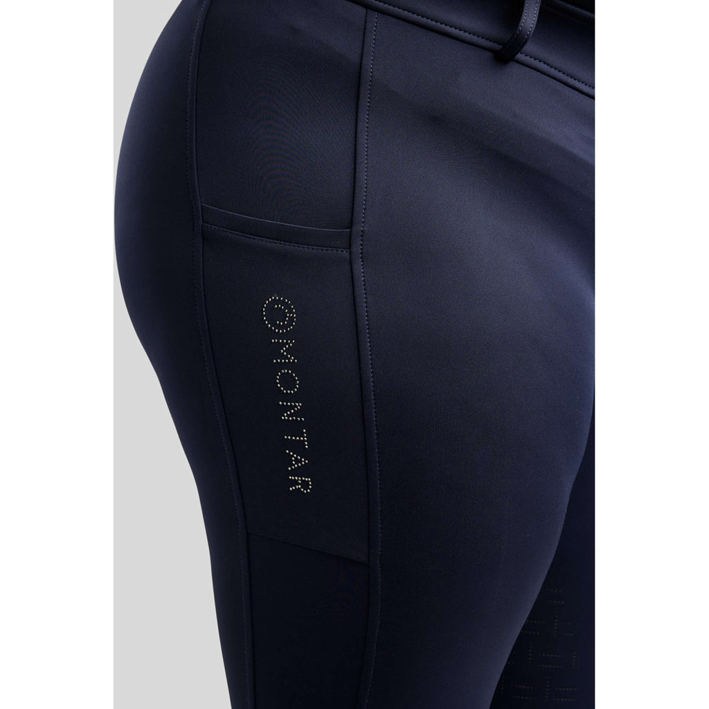 Montar Breeches MoFlair 360 Performance Curve Navy