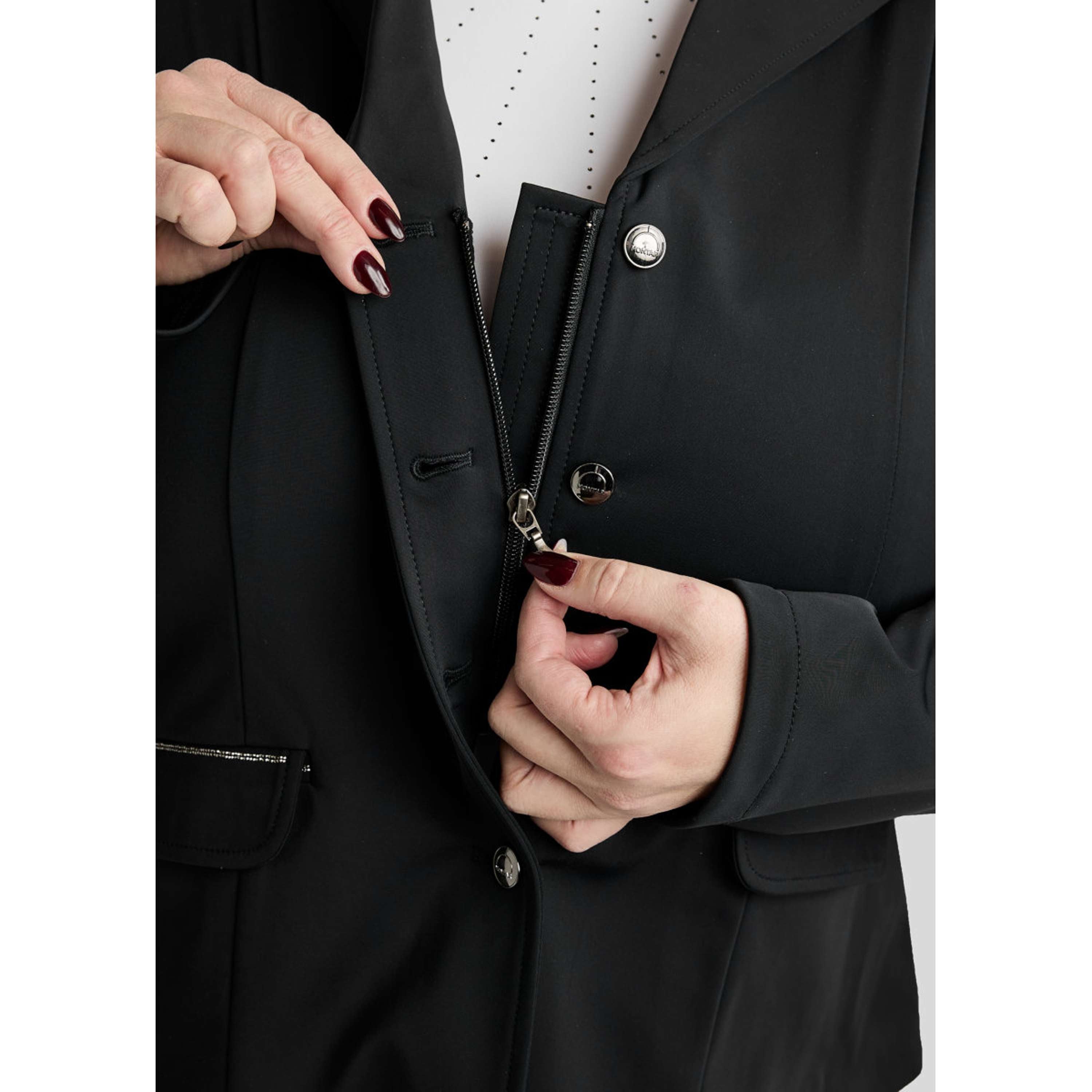 Montar Competition Jacket MoFlair Curve Crystal Black