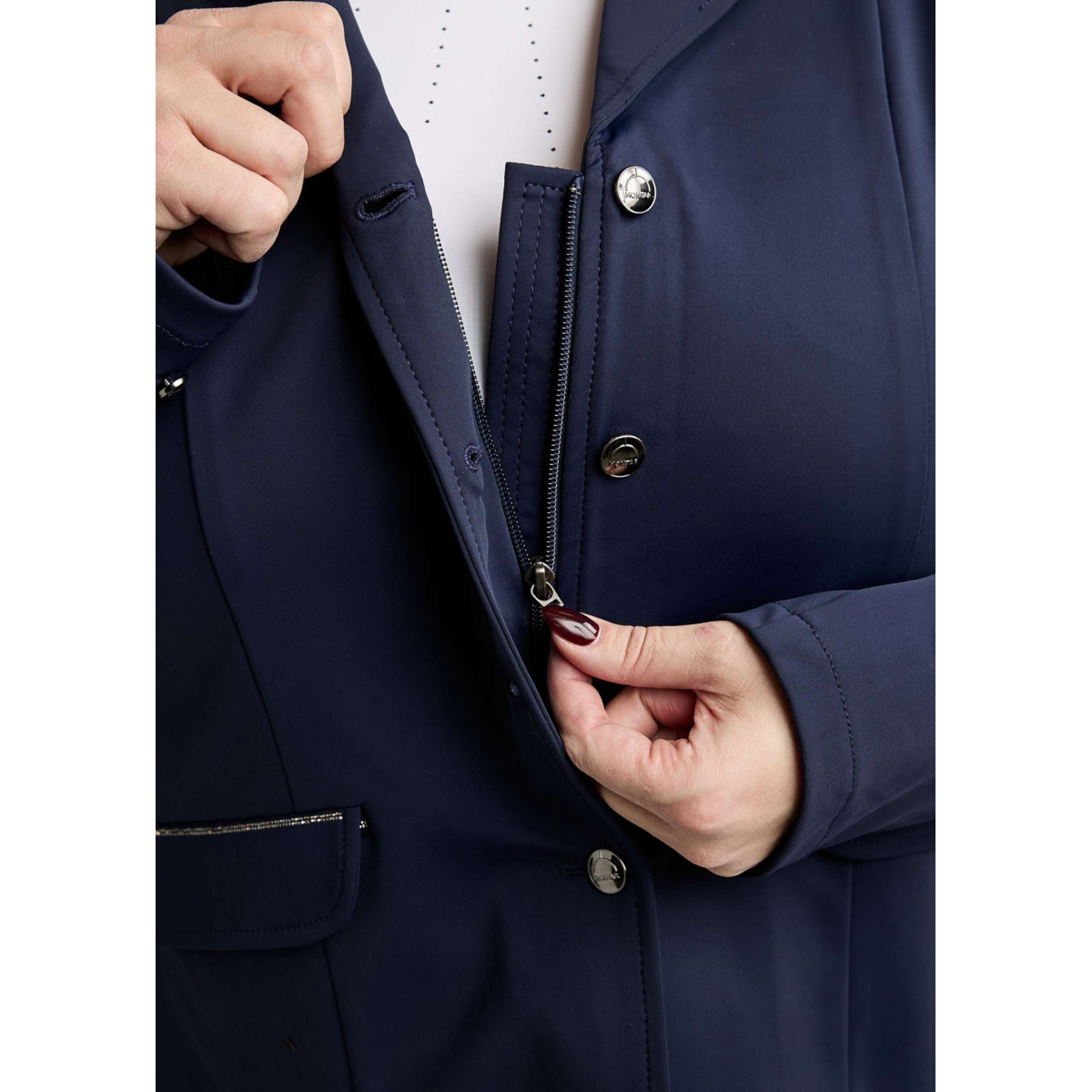 Montar Competition Jacket MoFlair Curve Crystal Navy