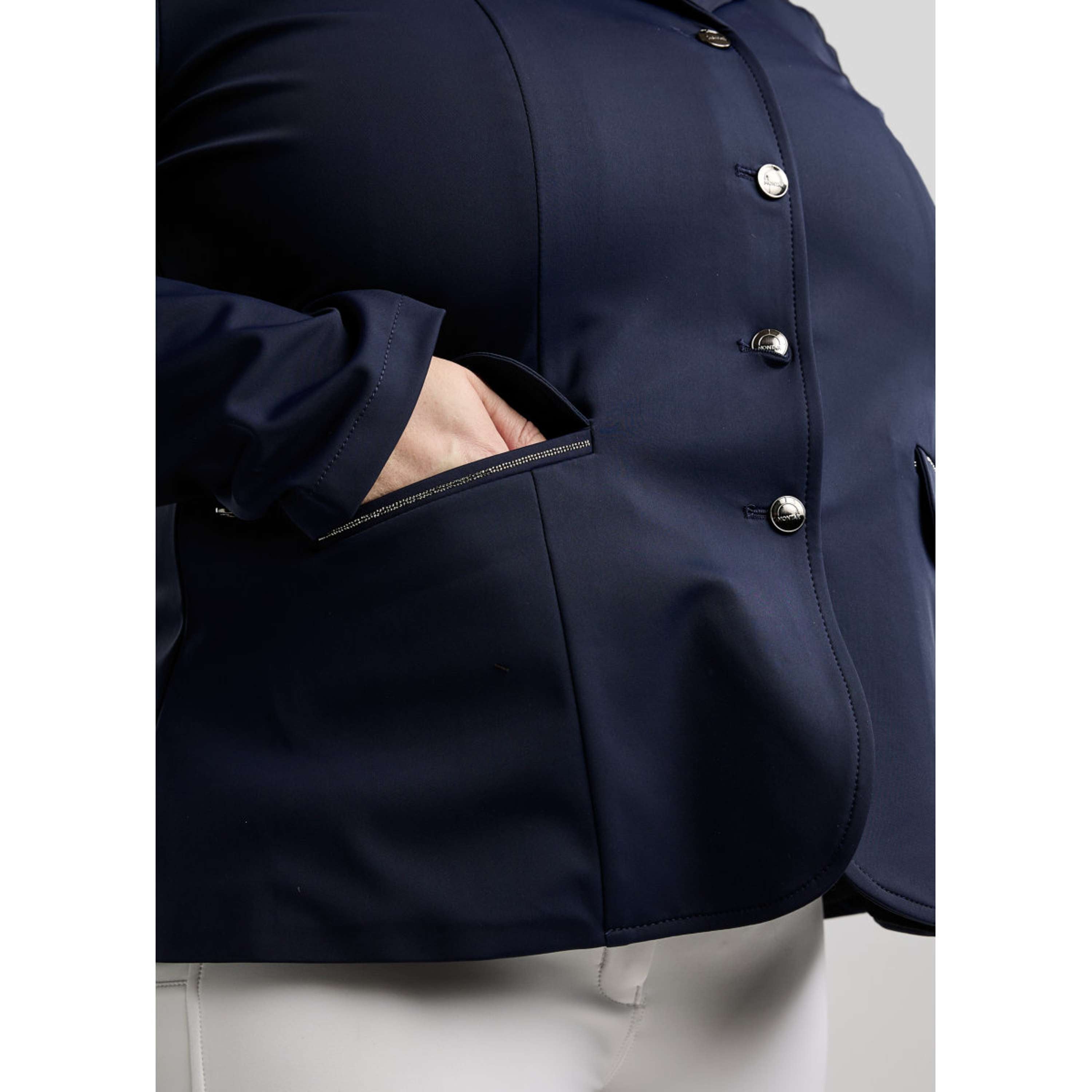 Montar Competition Jacket MoFlair Curve Crystal Navy