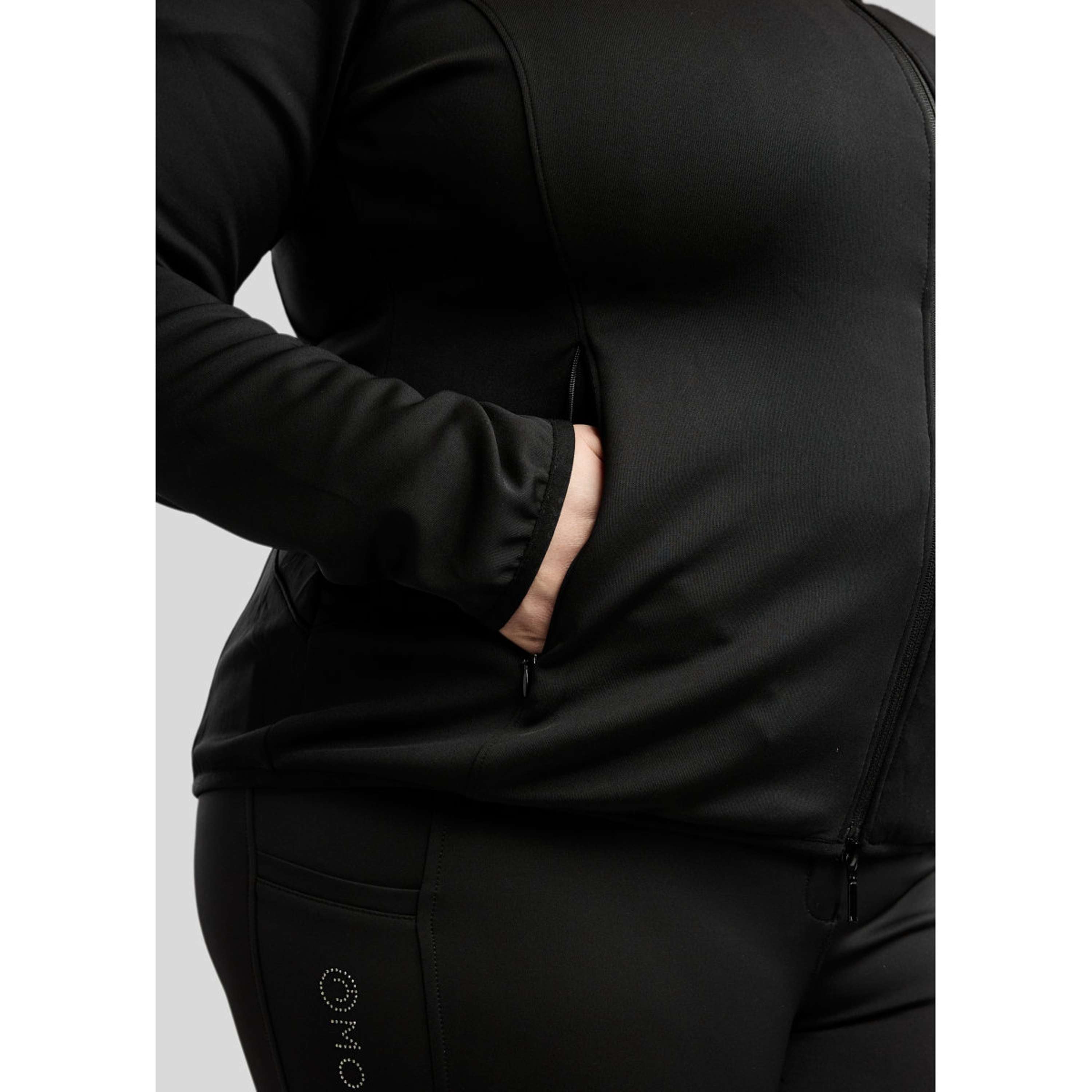 Montar Zip-Hoodie MoFlair Curve Black