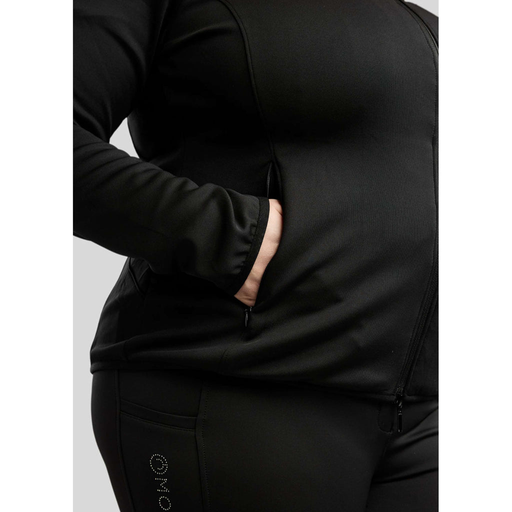 Montar Zip-Hoodie MoFlair Curve Black