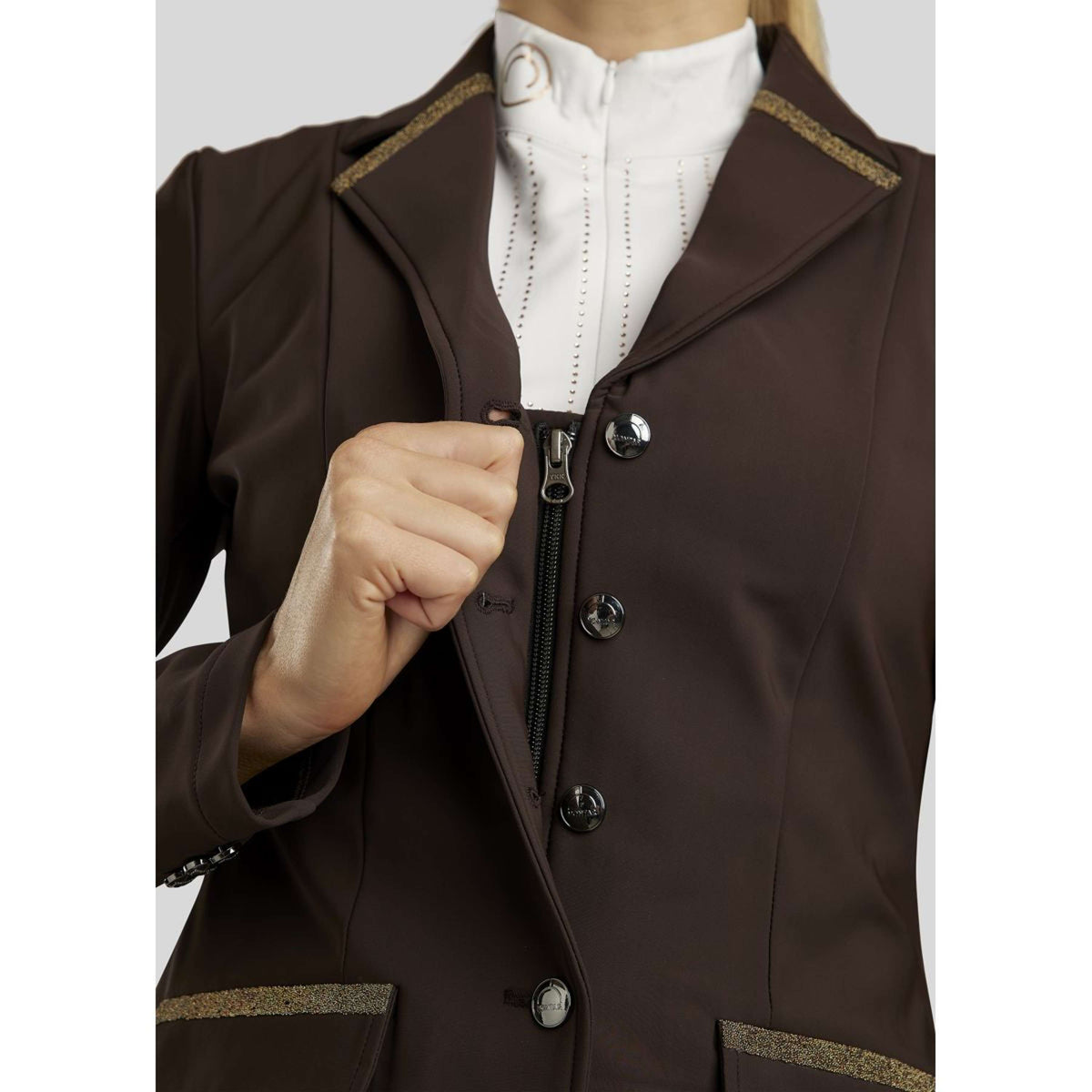 Montar Competition Jacket MoAviana Caviar Crystal Brown