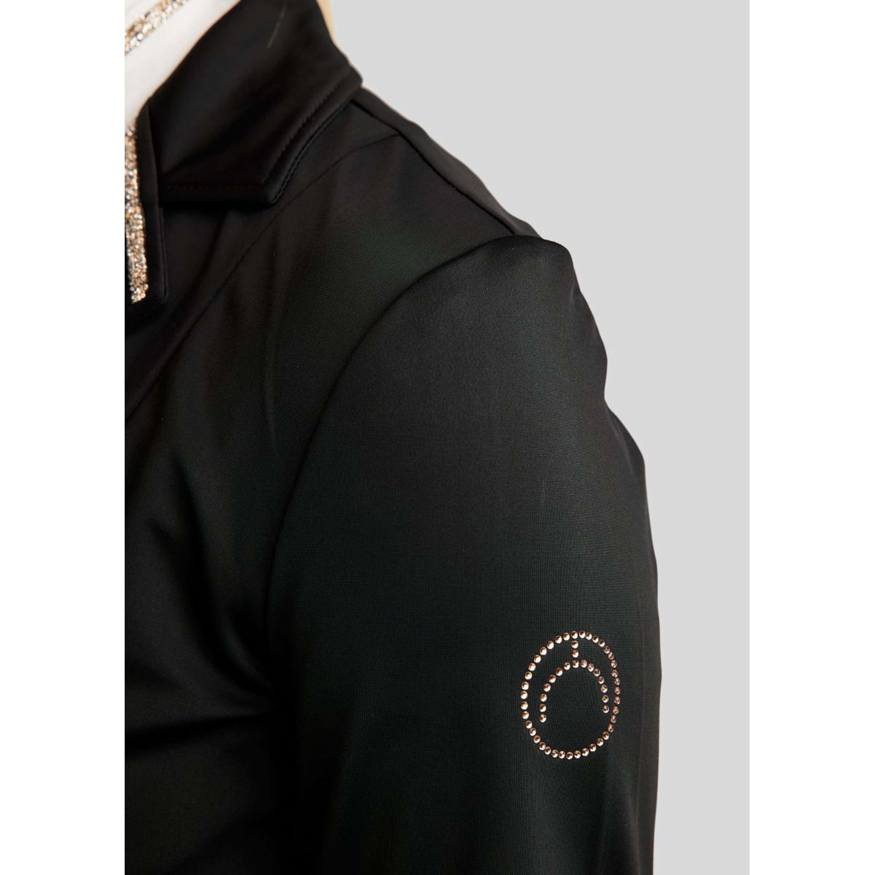 Montar Competition Jacket MoLila Champagne Crystals Black