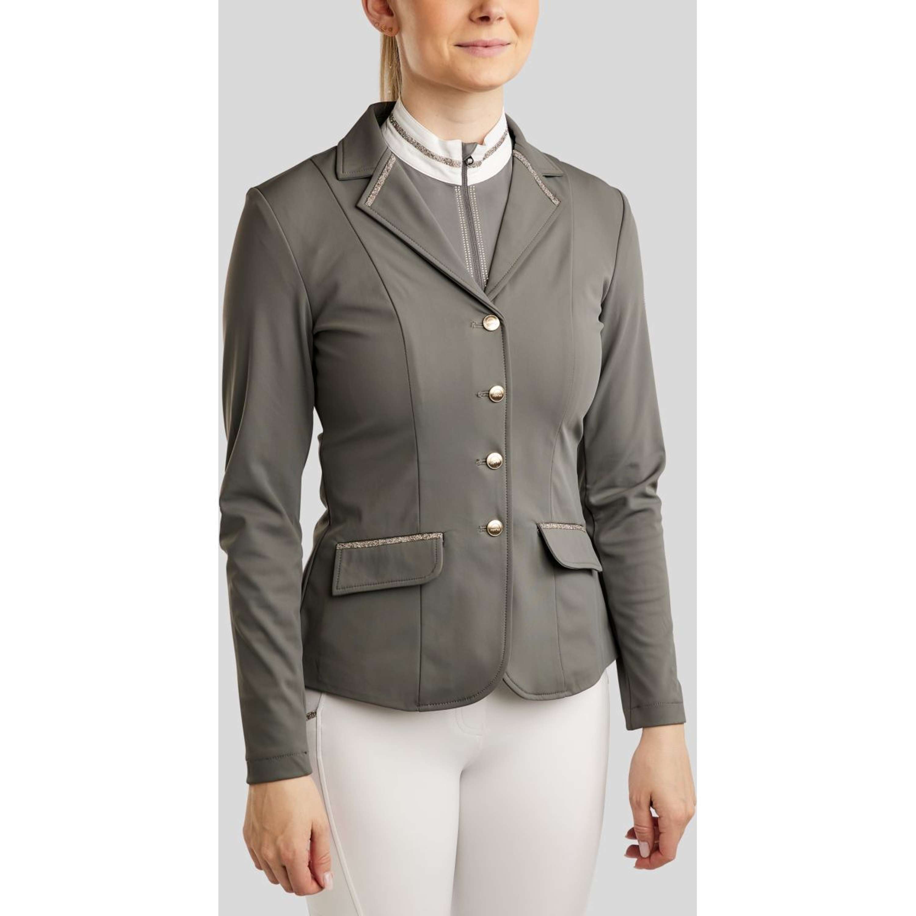 Montar Competition Jacket MoLila Champagne Crystals Grey