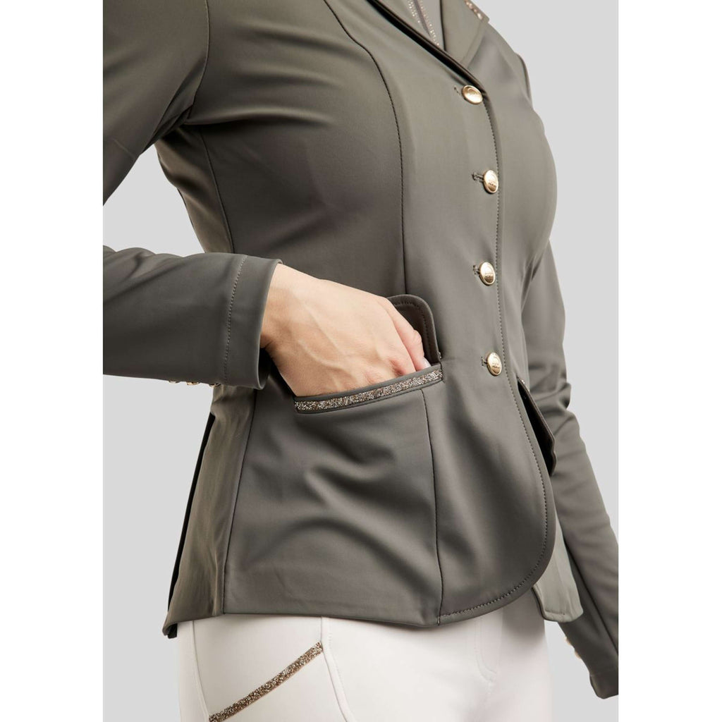 Montar Competition Jacket MoLila Champagne Crystals Grey