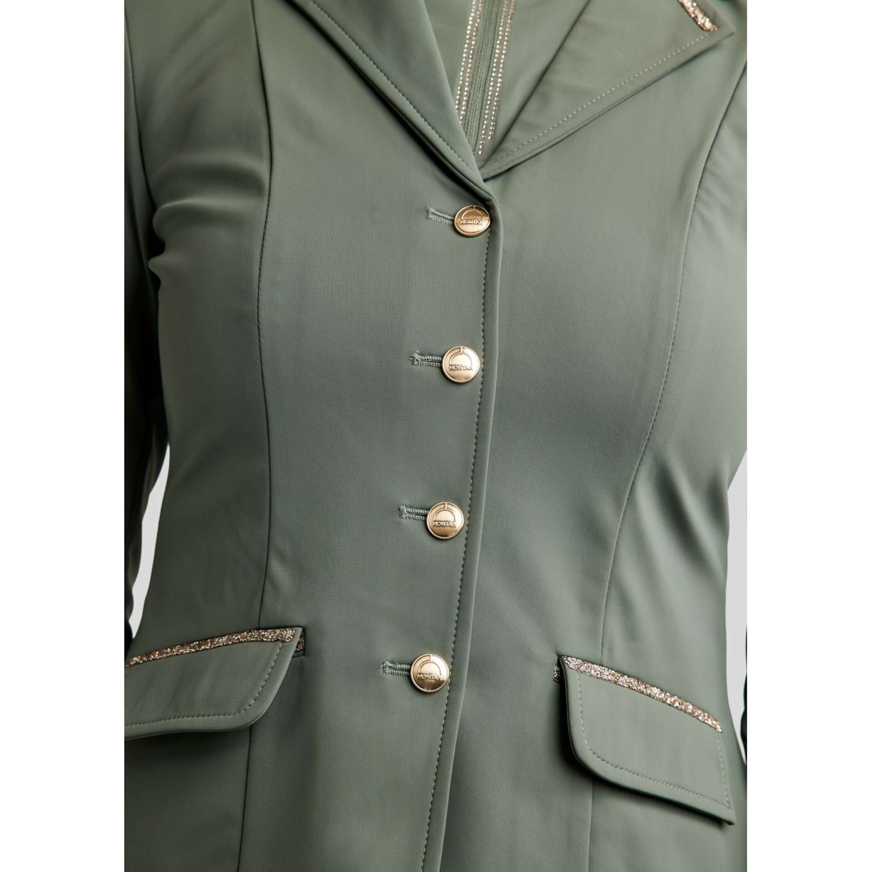 Montar Competition Jacket MoLila Champagne Crystals Jade