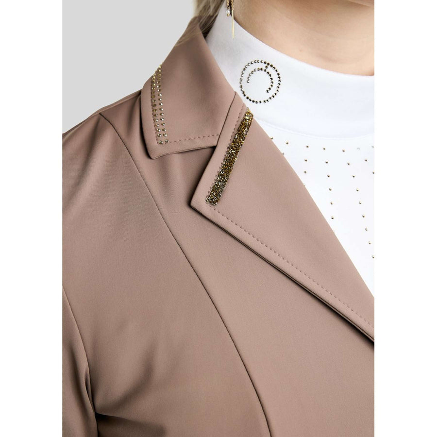 Montar Competition Jacket MoEve Golden Quartz Crystals Nougat Brown