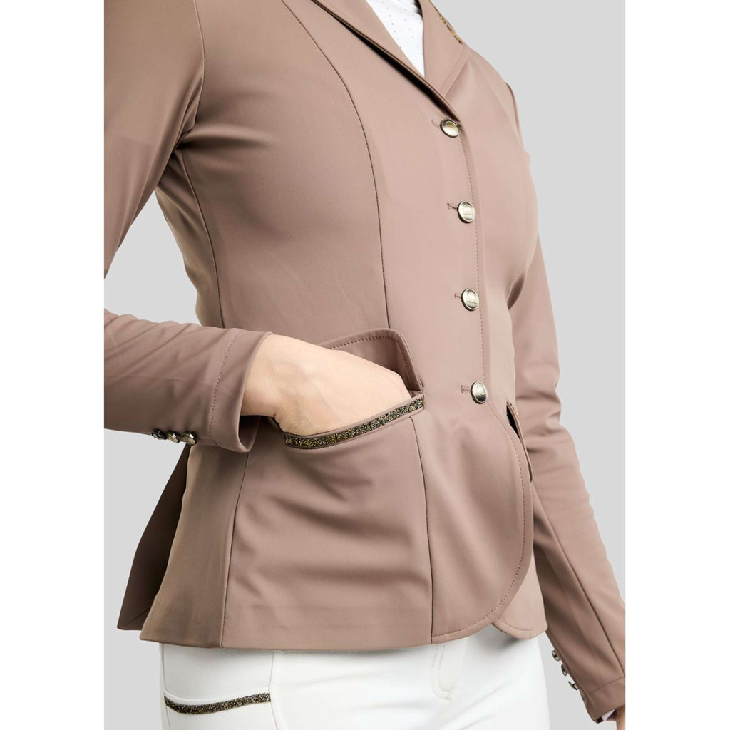 Montar Competition Jacket MoEve Golden Quartz Crystals Nougat Brown
