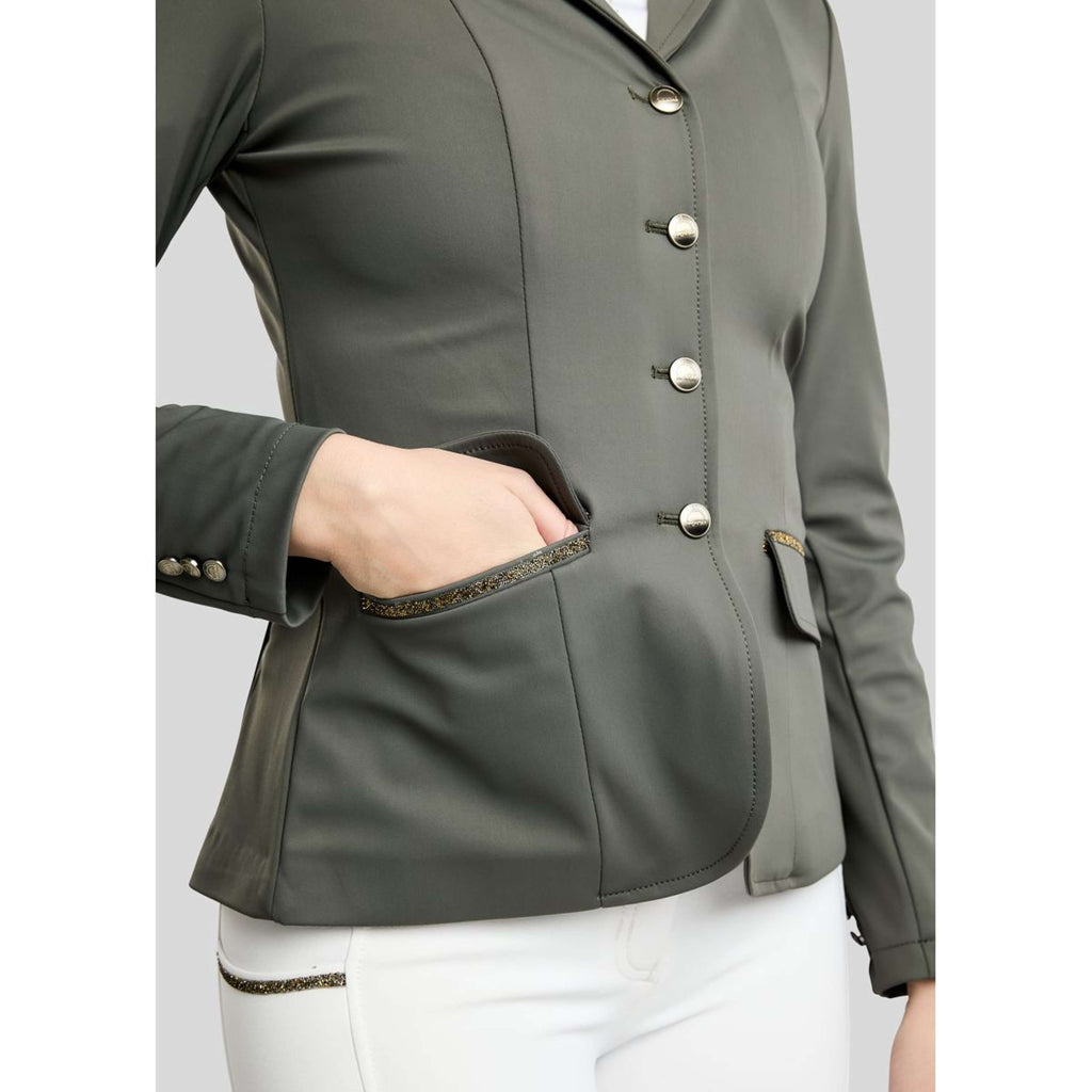Montar Competition Jacket MoEve Golden Quartz Crystals Forest Green