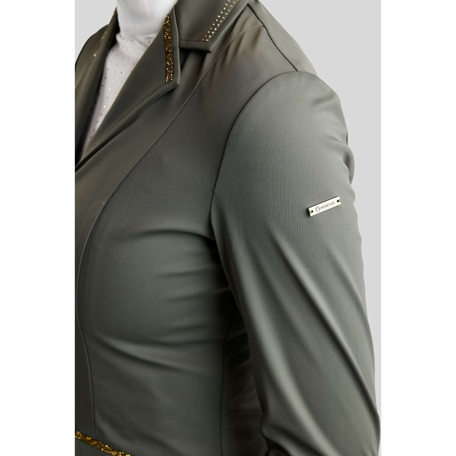 Montar Competition Jacket MoEve Golden Quartz Crystals Forest Green