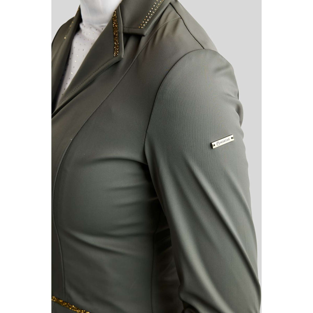 Montar Competition Jacket MoEve Golden Quartz Crystals Forest Green