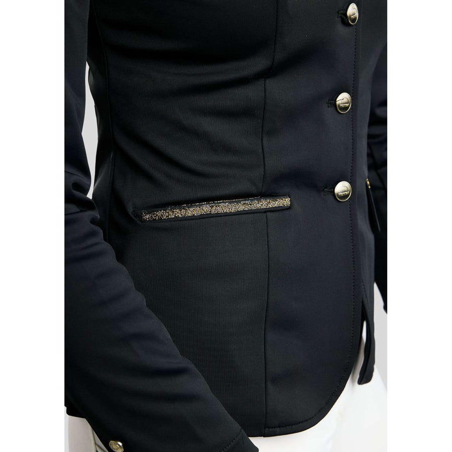 Montar Competition Jacket MoEve Golden Quartz Crystals Black