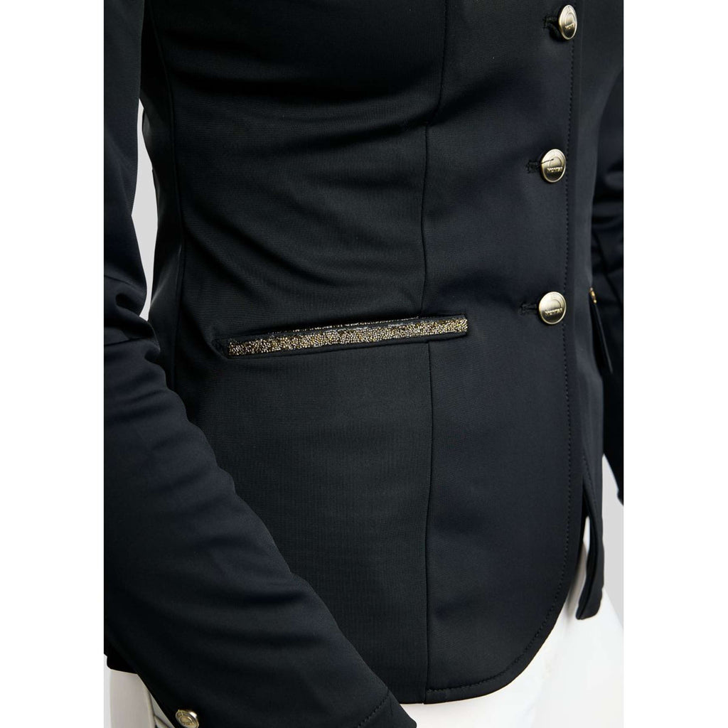 Montar Competition Jacket MoEve Golden Quartz Crystals Black