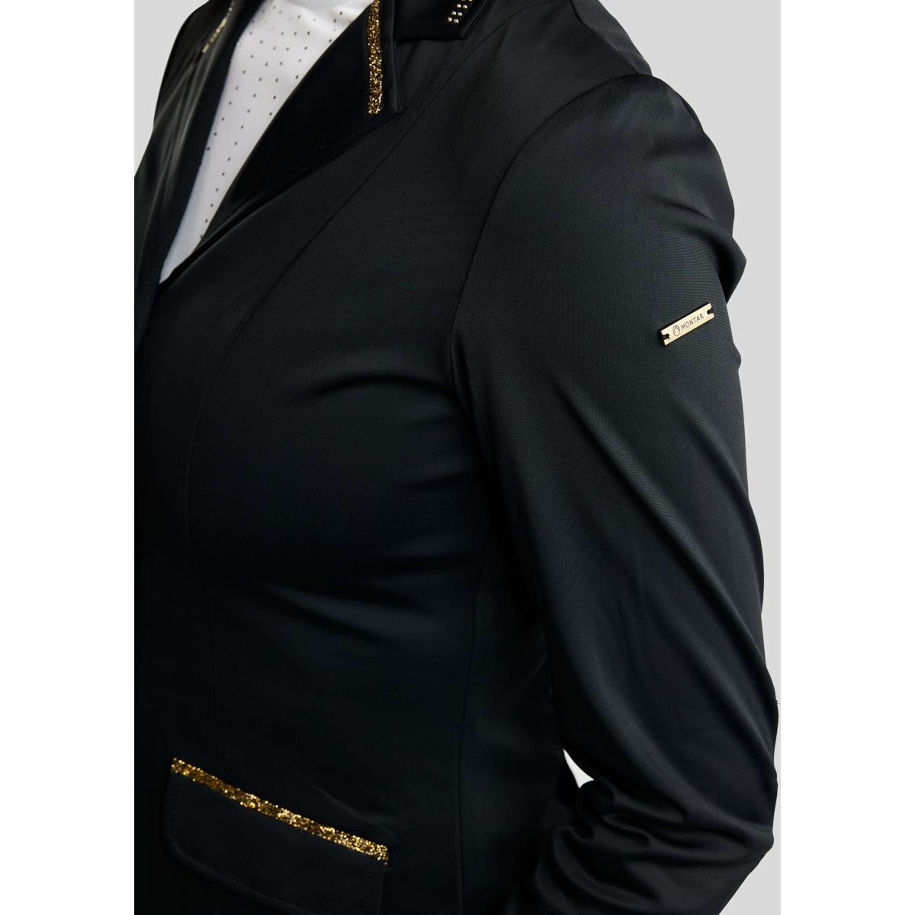 Montar Competition Jacket MoEve Golden Quartz Crystals Black