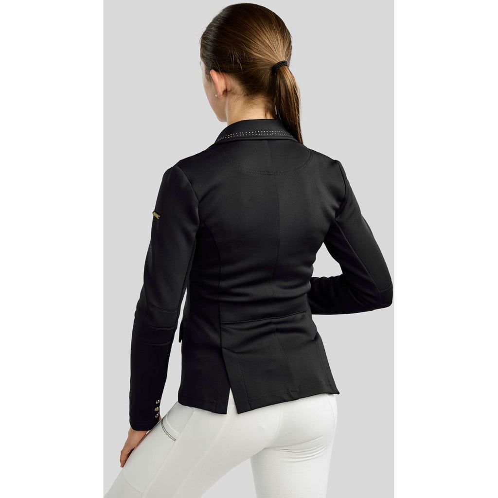 Montar Competition Jacket MoEve Golden Quartz Crystals Kids Black