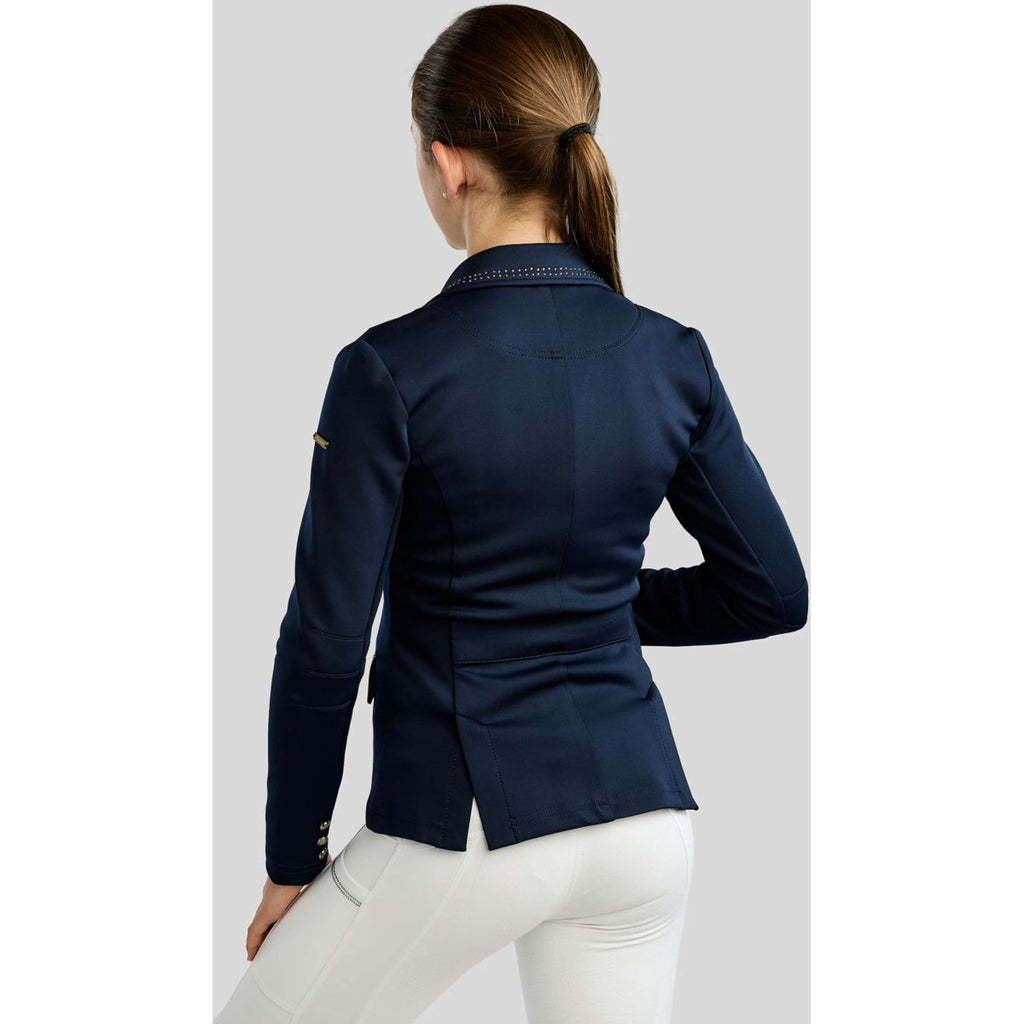 Montar Competition Jacket MoEve Golden Quartz Crystals Kids Navy