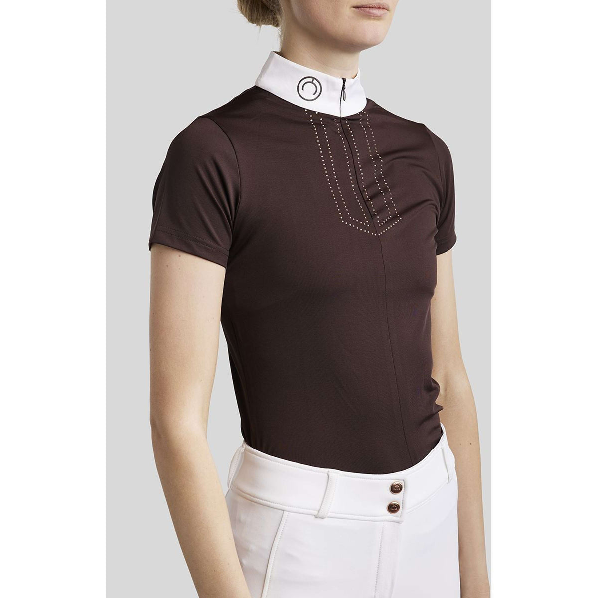 Montar Competition Shirt MoViolet Brown